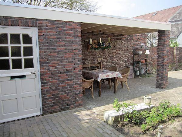 Tuinhuis bouwen, tuinhuis metselen